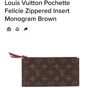 Louis Vuitton Felicia insert